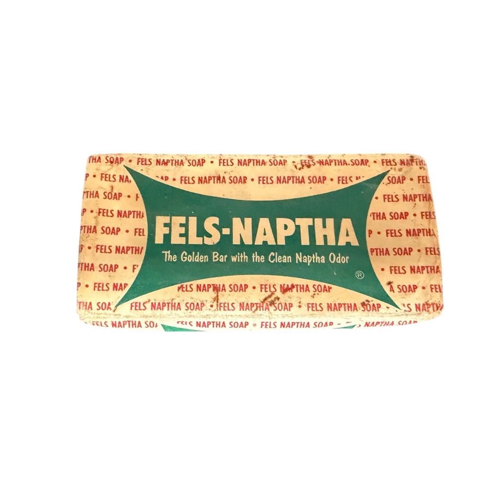 Vintage Fels-Naptha Laundry Soap Bar